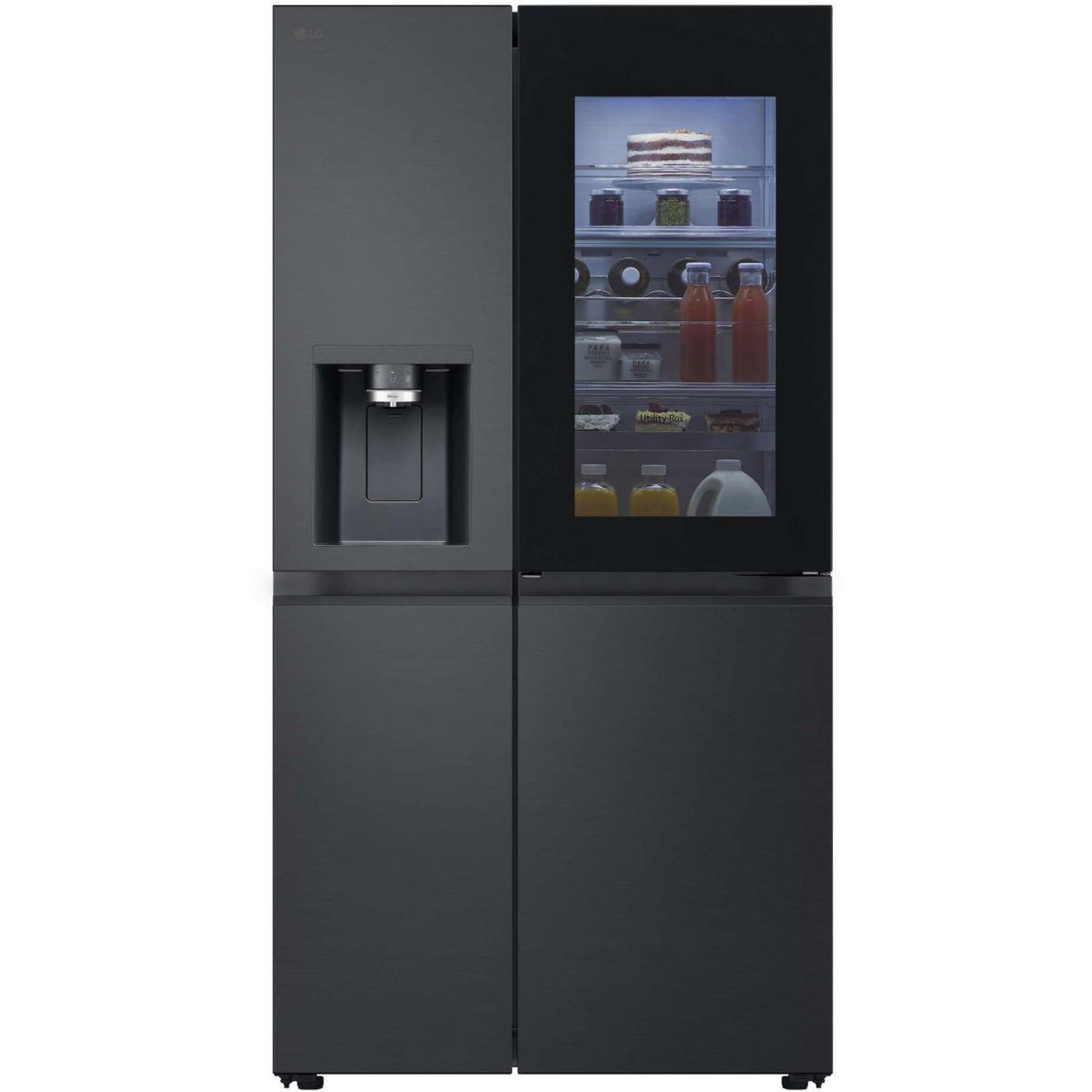 LG Réfrigérateur Américain GSXE90EVDD InstaView