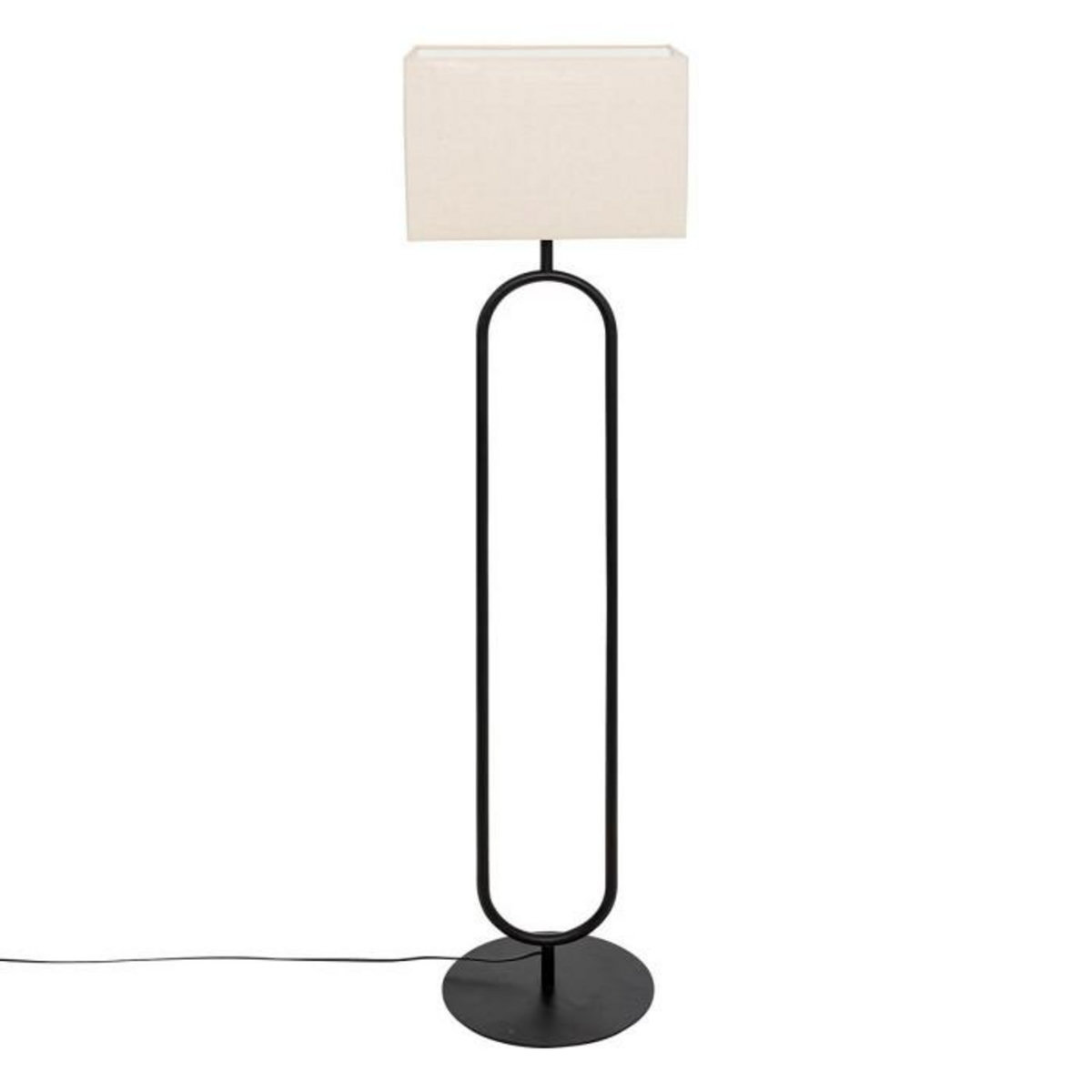 ATMOSPHERA Lampadaire Design en Métal  Alec  154cm Noir
