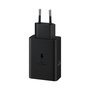 Voir la diapositive 3 : Samsung Samsung EP-T5020 Ordinateur portable, Smartphone, Tablette Noir Secteur Charge rapide Intérieure