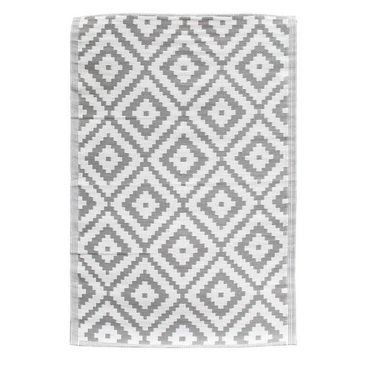 The Home Deco Factory Tapis intérieur et extérieur polypro 120x180 gris clair