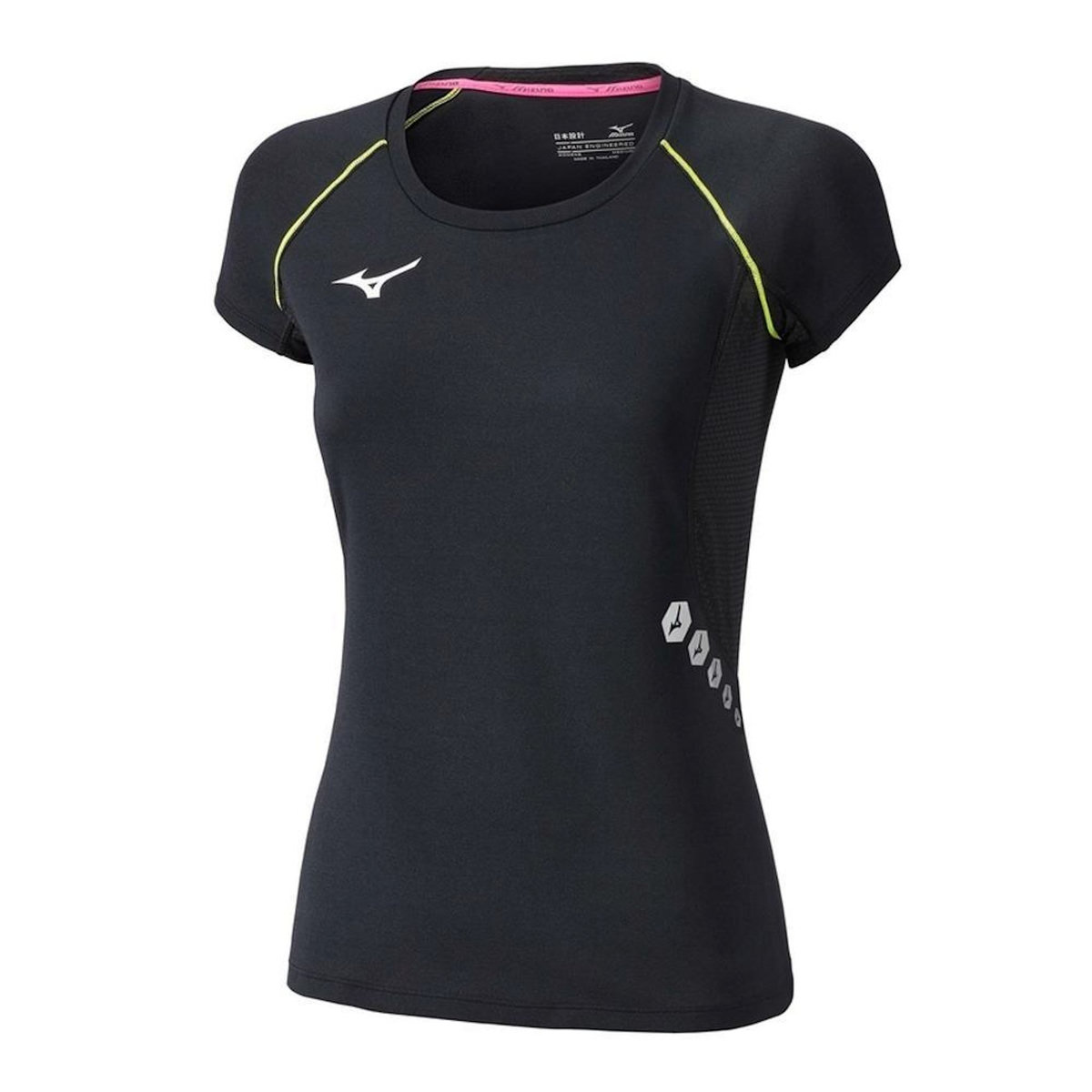 Mizuno T-Shirt Noir Femme Mizuno Wos