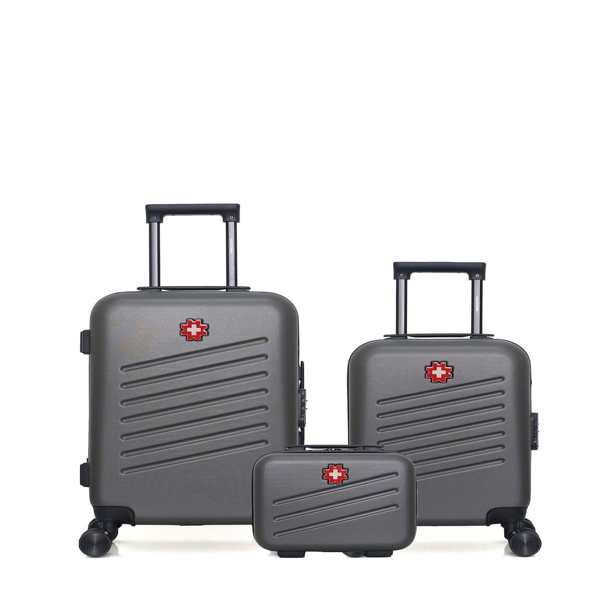SWISS KOPPER SWISS KOPPER - LOT DE 3 - Valises cabine, cabine XXS et vanity ZURICH