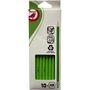 Voir la diapositive 2 : AUCHAN Lot de 10 crayons graphite HB avec bout gomme