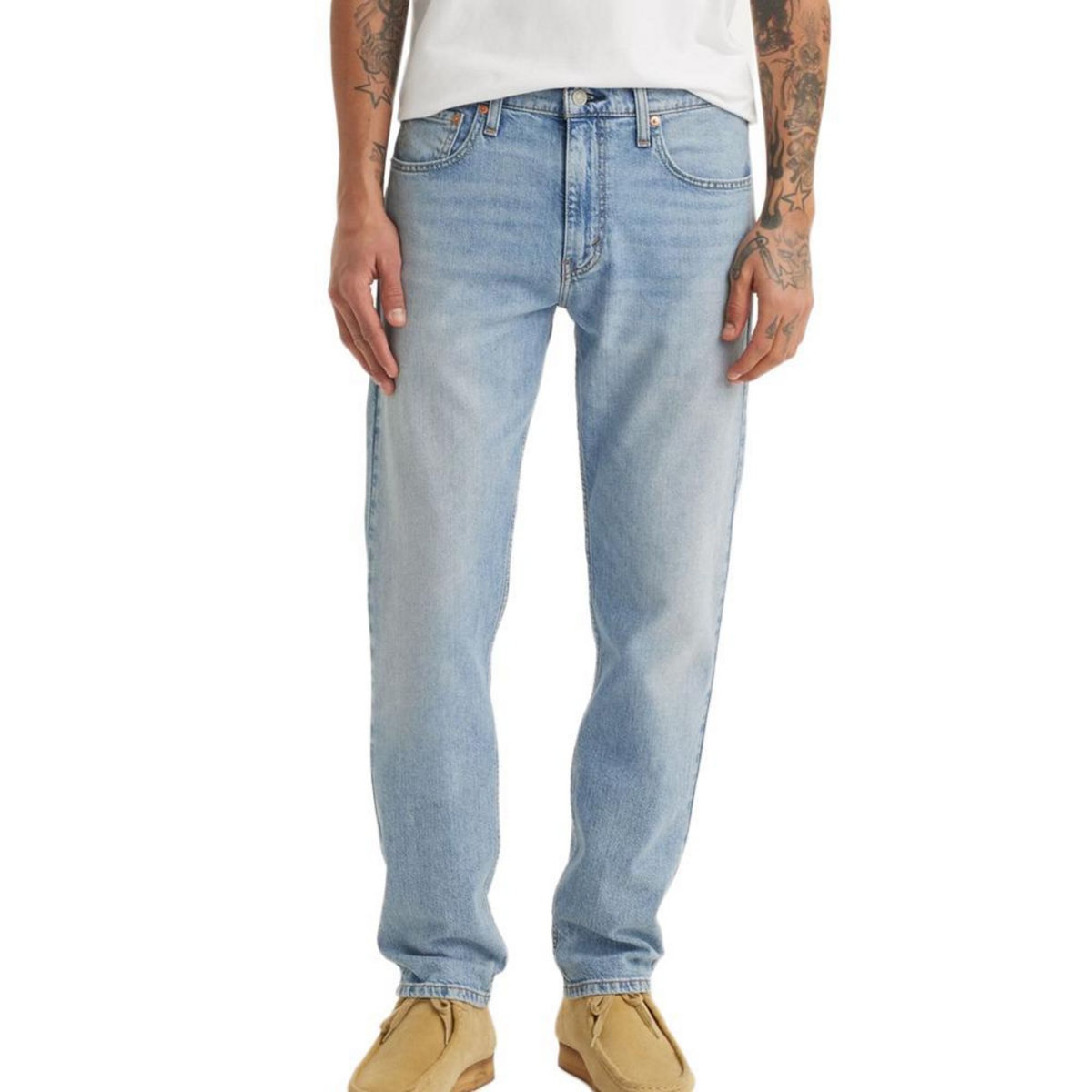 Levi's Jean 502  Clair Homme Levi's Taper Med Indigo   W33
