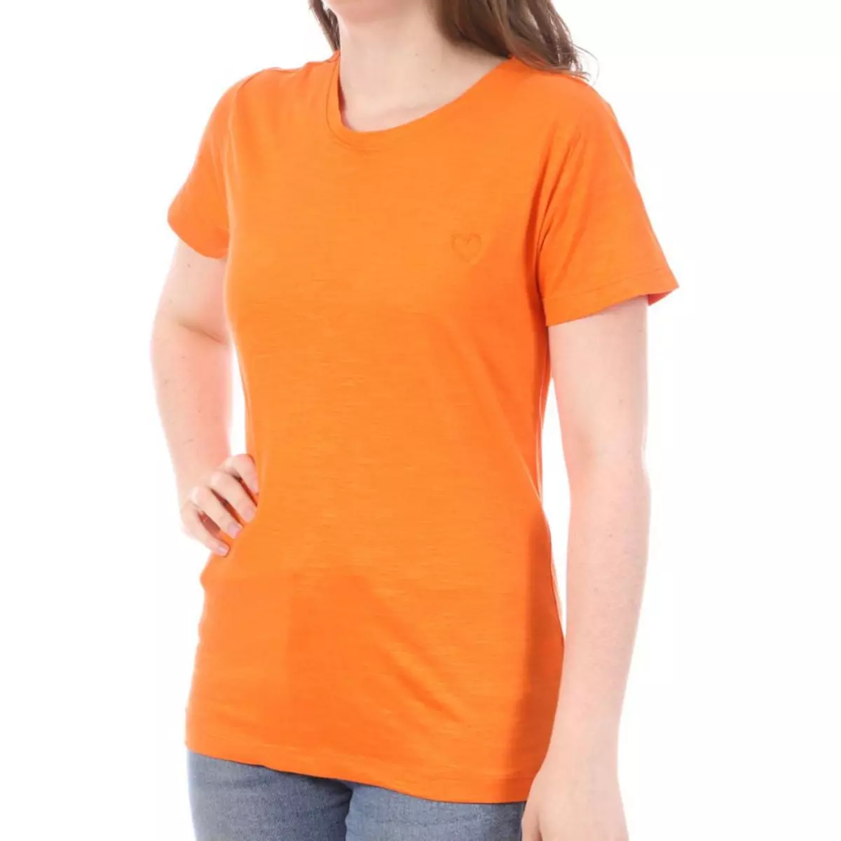  T-shirt Orange Femme Joseph In Terez