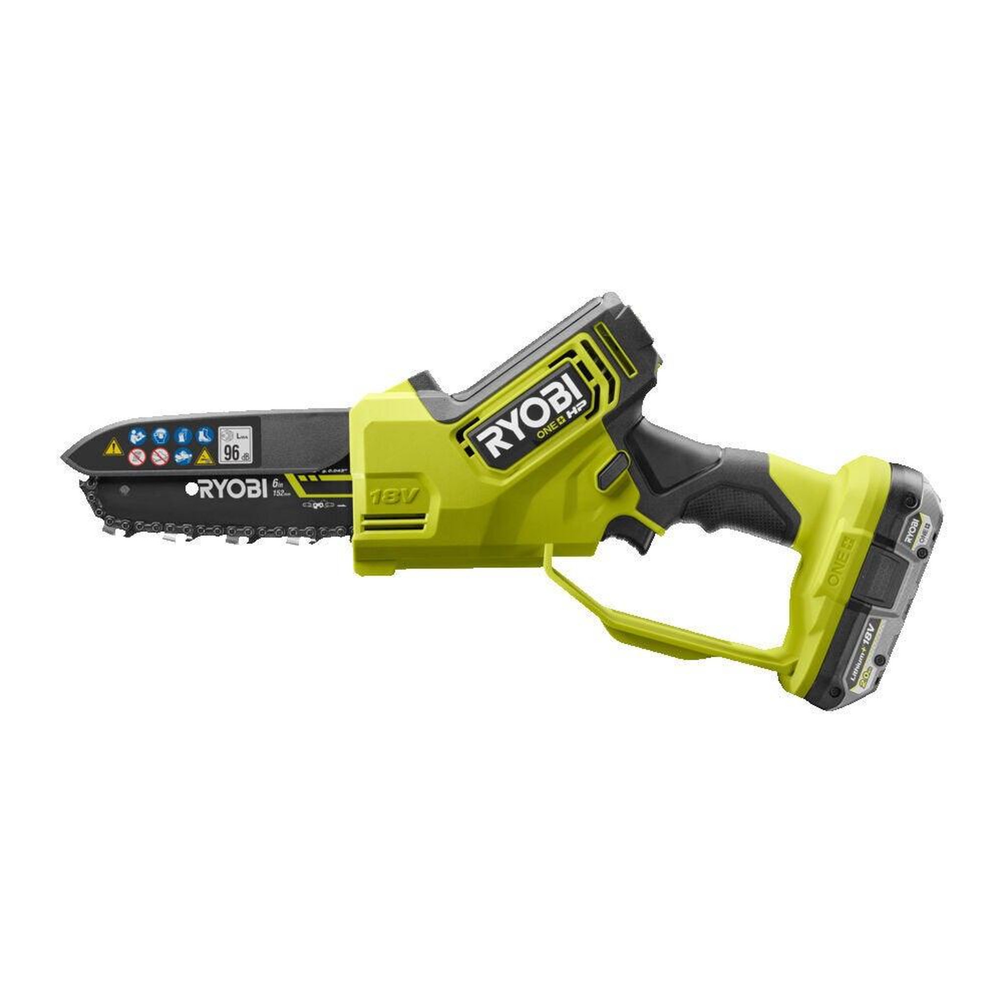 Ryobi Elagueuse sur batterie RYOBI Ry18psx15a-120 18 V, guide de 15 cm avec batterie