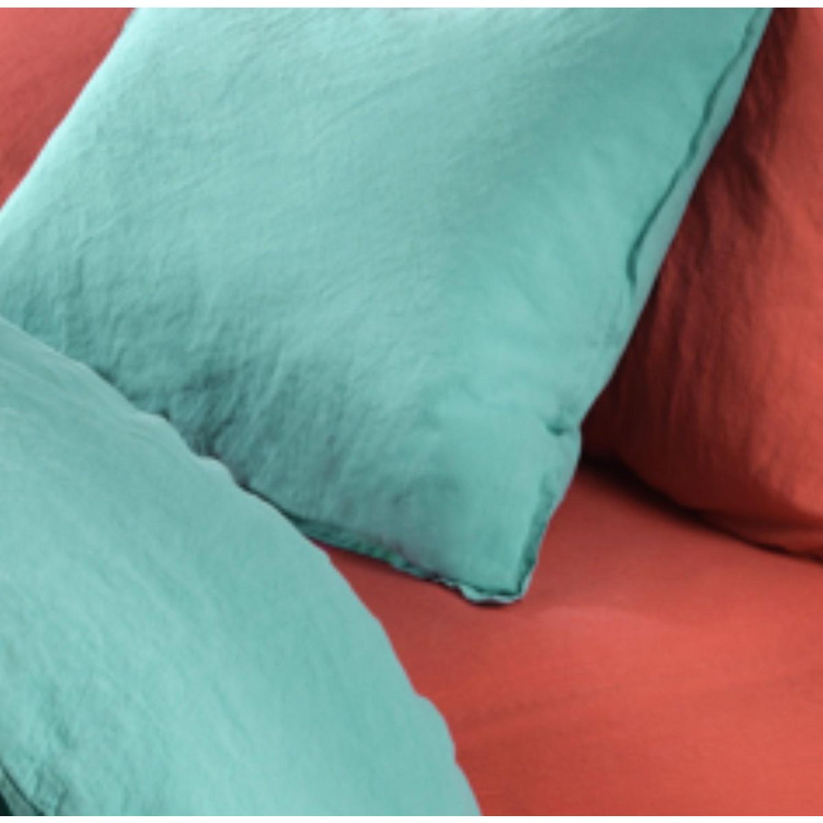 BATON ROUGE Drap housse lin et coton