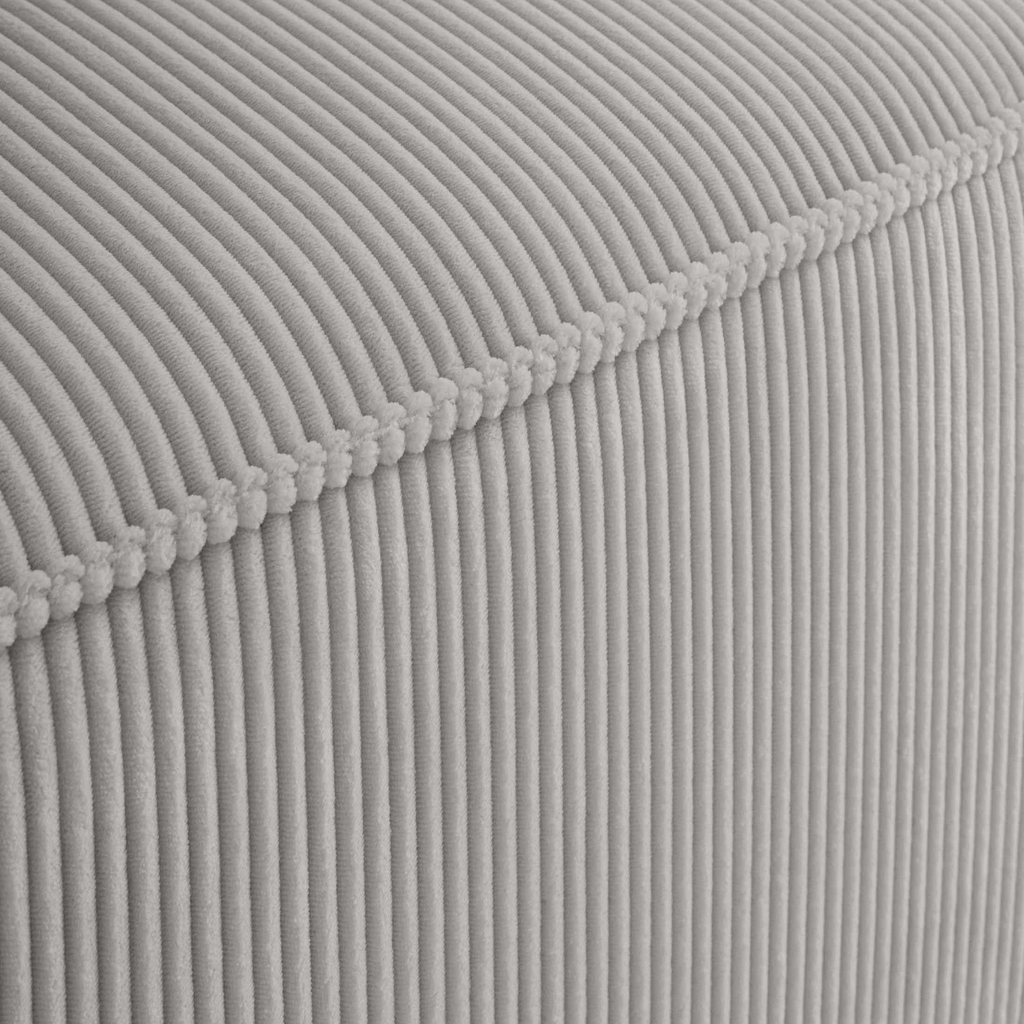Voir la diapositive 5 : LISA DESIGN Arty - module d'assise droit - en velours côtelé