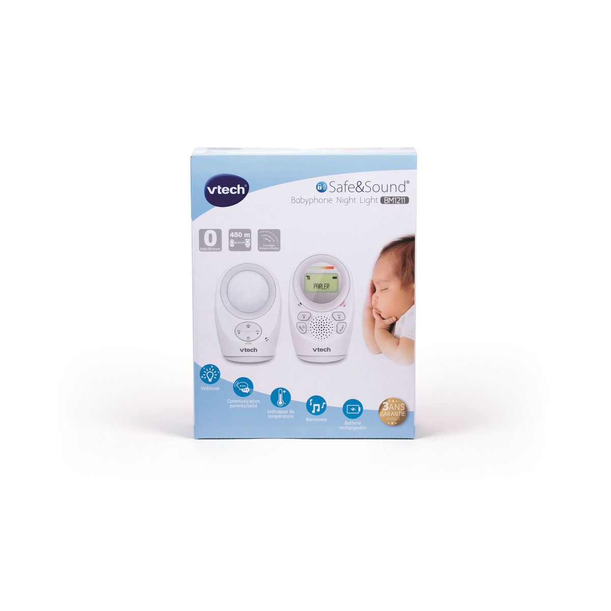 VTECH Babyphone audio Night Light BM1211