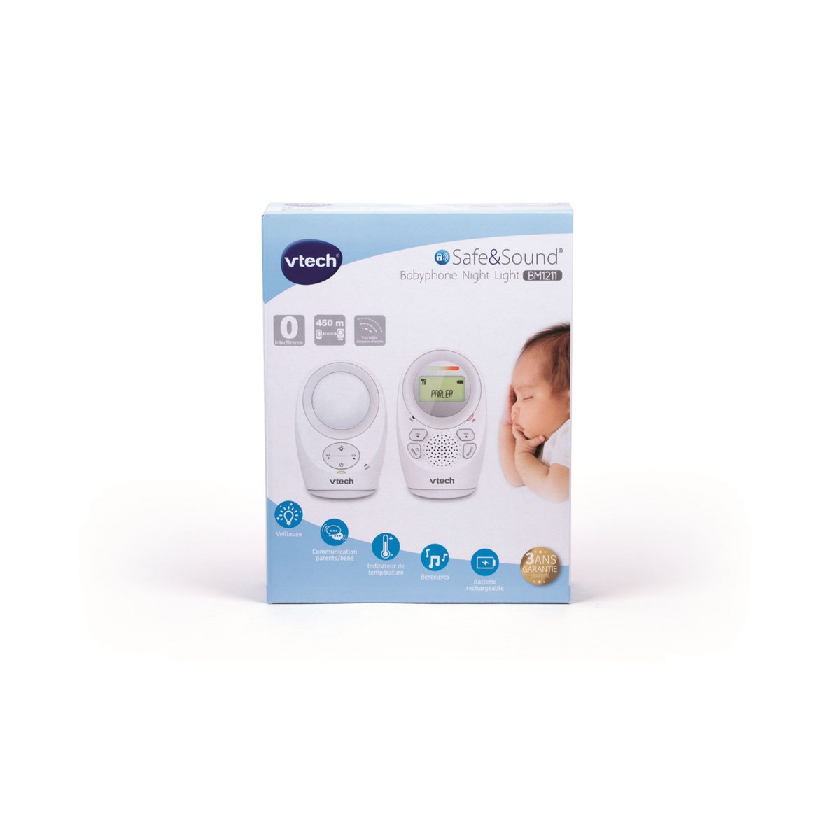 VTECH Babyphone audio Night Light BM1211