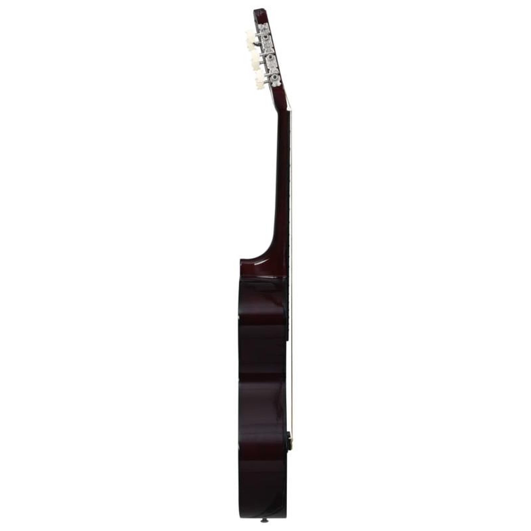 Voir la diapositive 3 : VIDAXL Guitare classique pour débutants et enfants 1 2 34 Tilleul