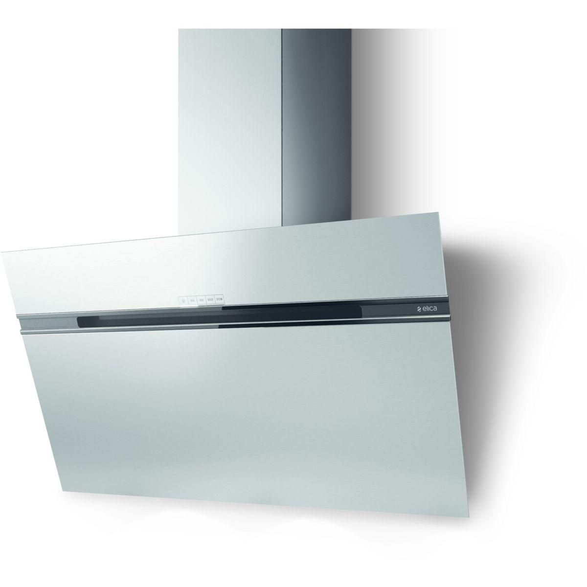 ELICA Hotte décorative murale inclinée STRIPE IX/A/90/LX