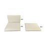 Voir la diapositive 3 : CONCEPT USINE Housses de coussins blanc pour Miami 8 places MIAMI