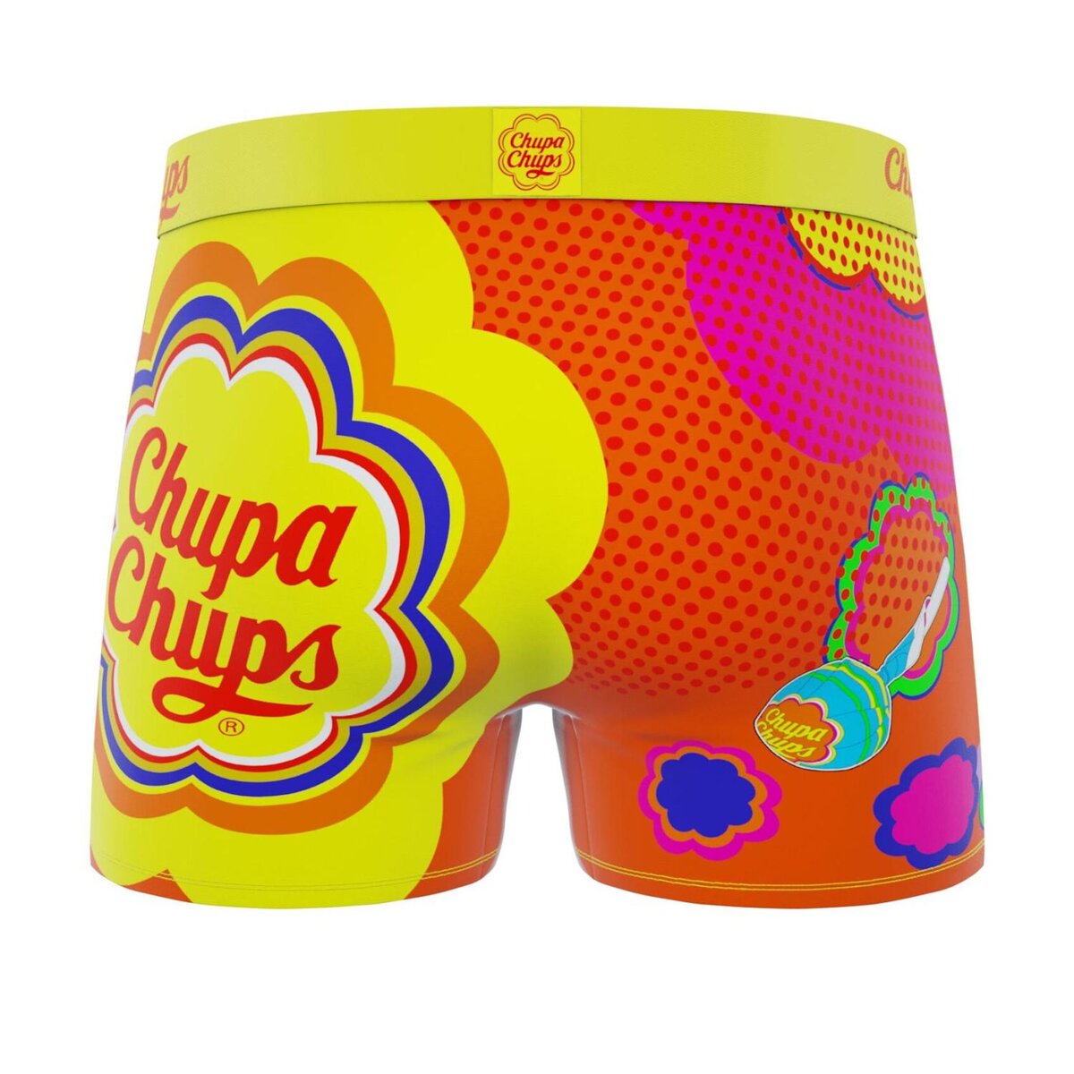 FREEGUN Lot de 4 boxers enfant Chupa Chups