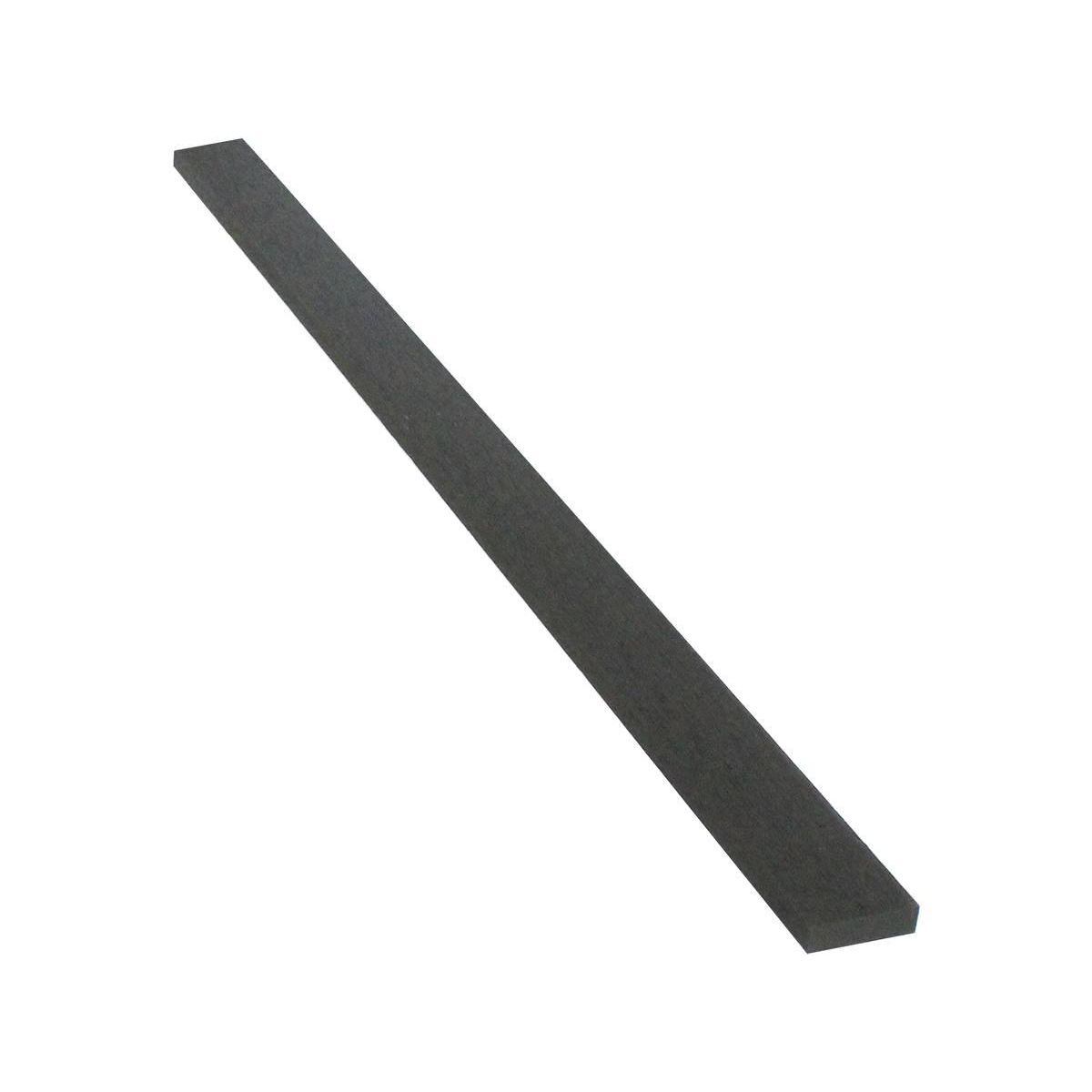 Habitat et Jardin Lot de 2 profilés de finition en composite - Long : 2,4m - Gris foncé