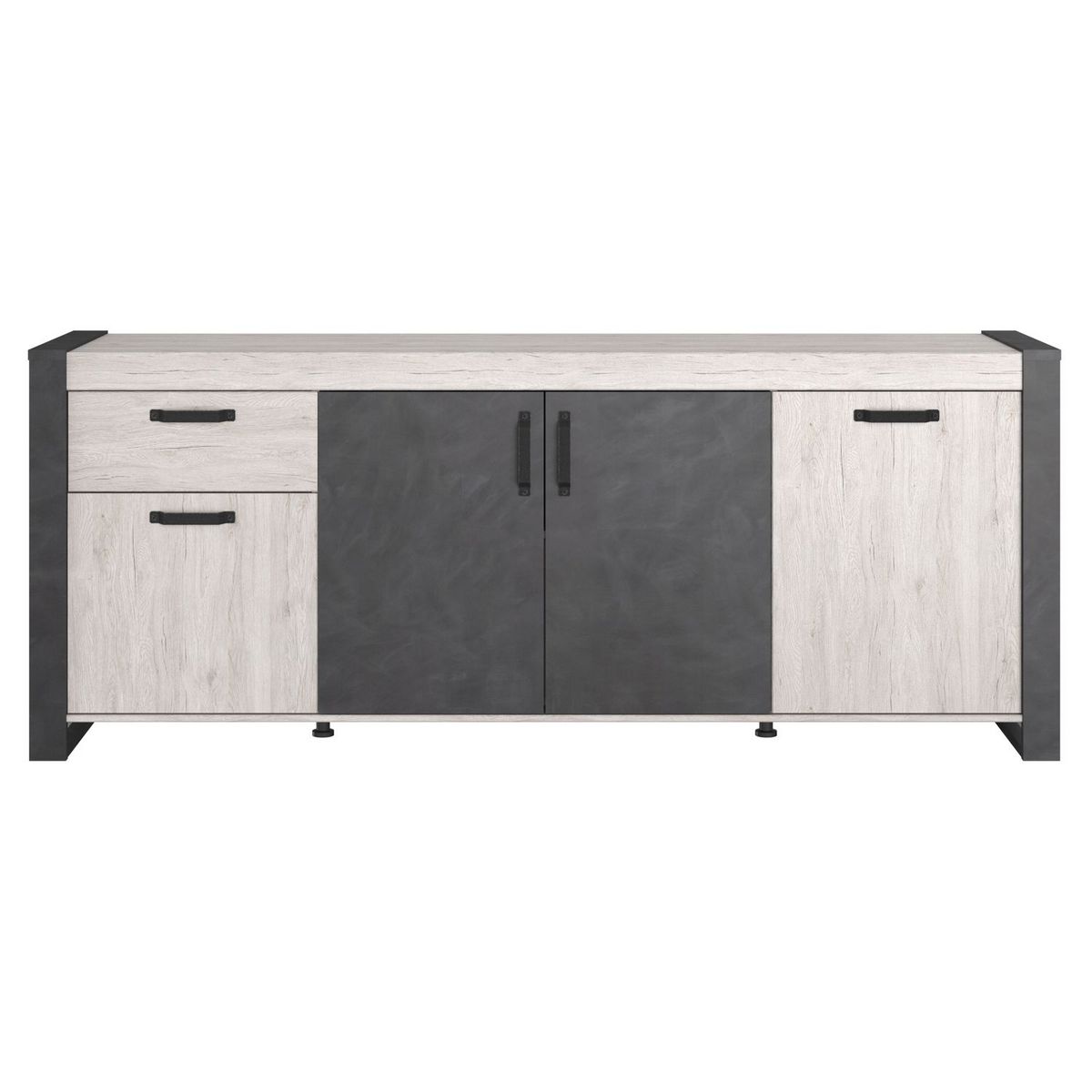 Buffet 4 portes L218 cm ELLA