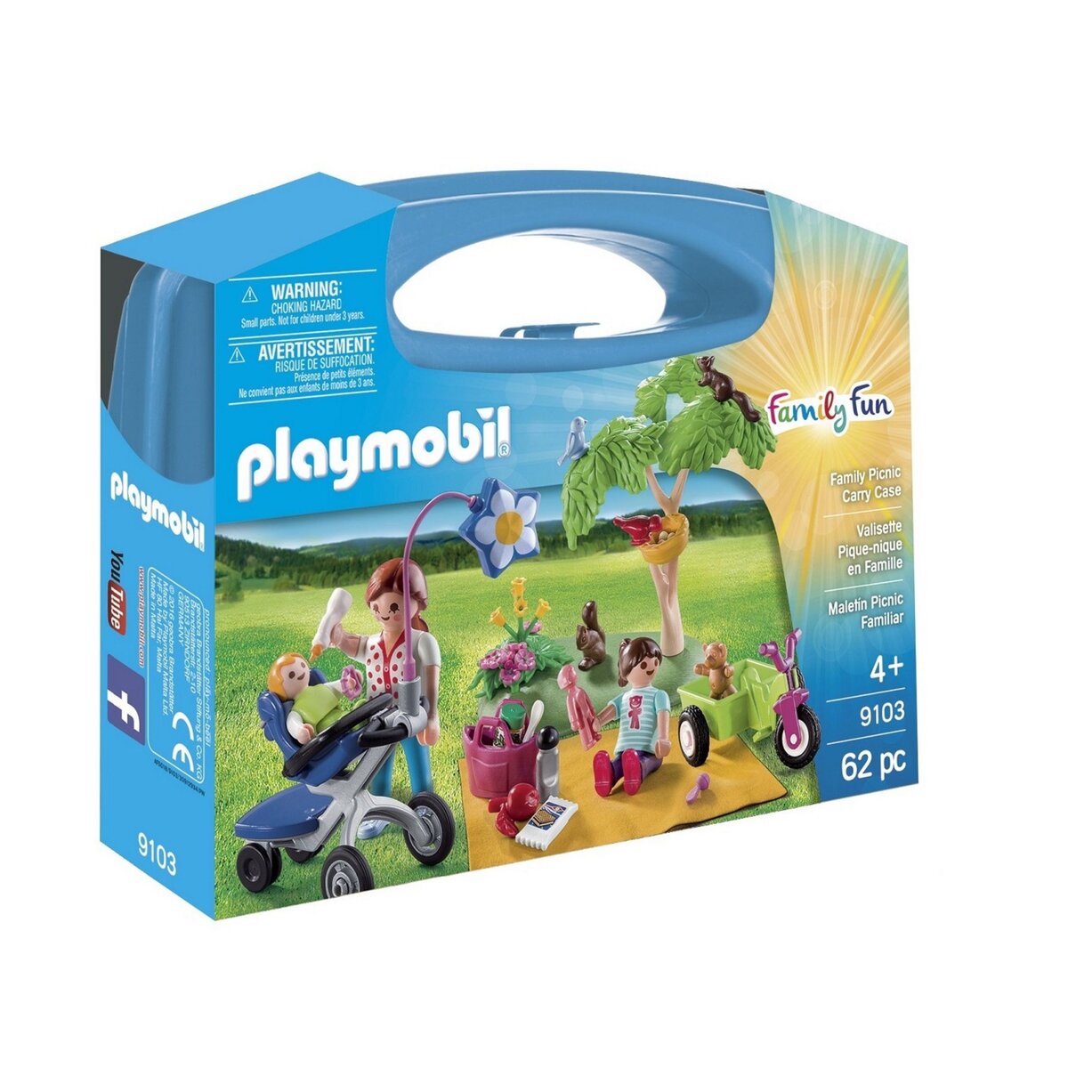 Playmobil 70088 Famille et Camping-Car - Family Fun - Tout équipé