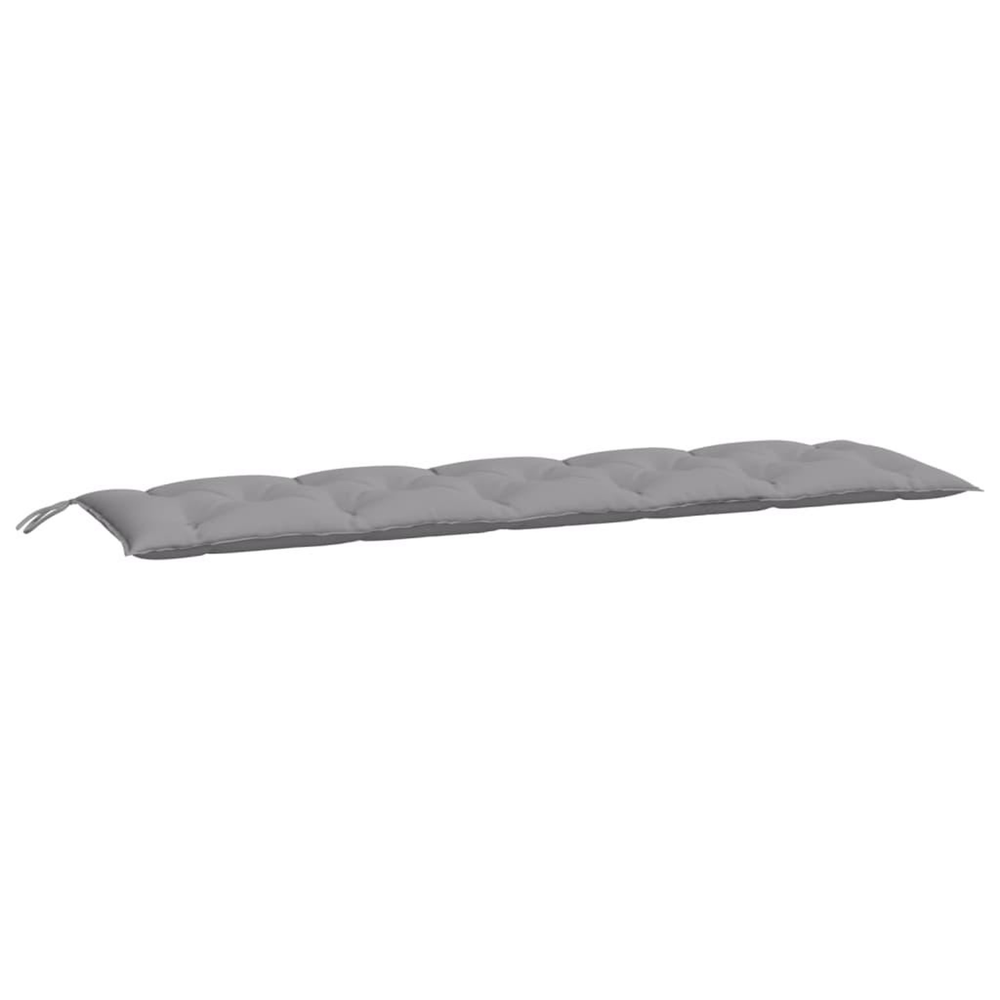 Voir la diapositive 3 : VIDAXL Coussins de banc jardin lot de 2 gris 180x50x7 cm tissu Oxford