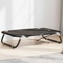 Voir la diapositive 2 : VIDAXL Lit pour chien pliable anthracite tissu Oxford et acier