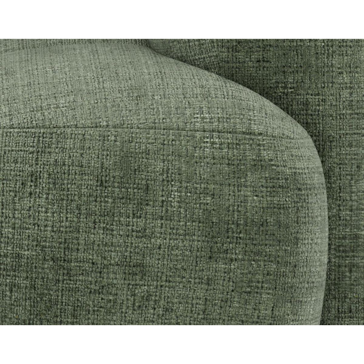 LISA DESIGN Grace - module d'assise gauche en velours texturé