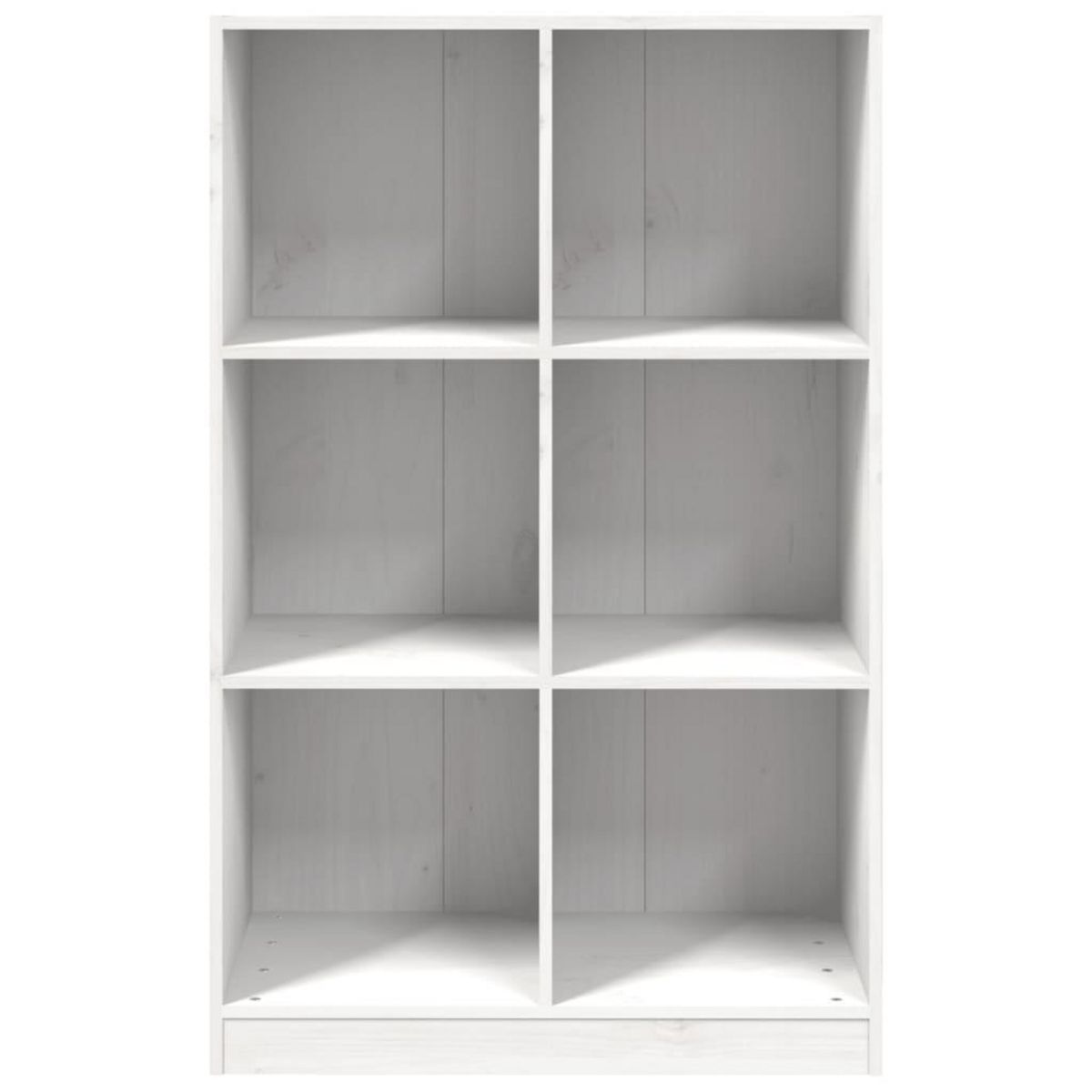 VIDAXL Bibliotheque blanc 70x33x110 cm bois massif de pin