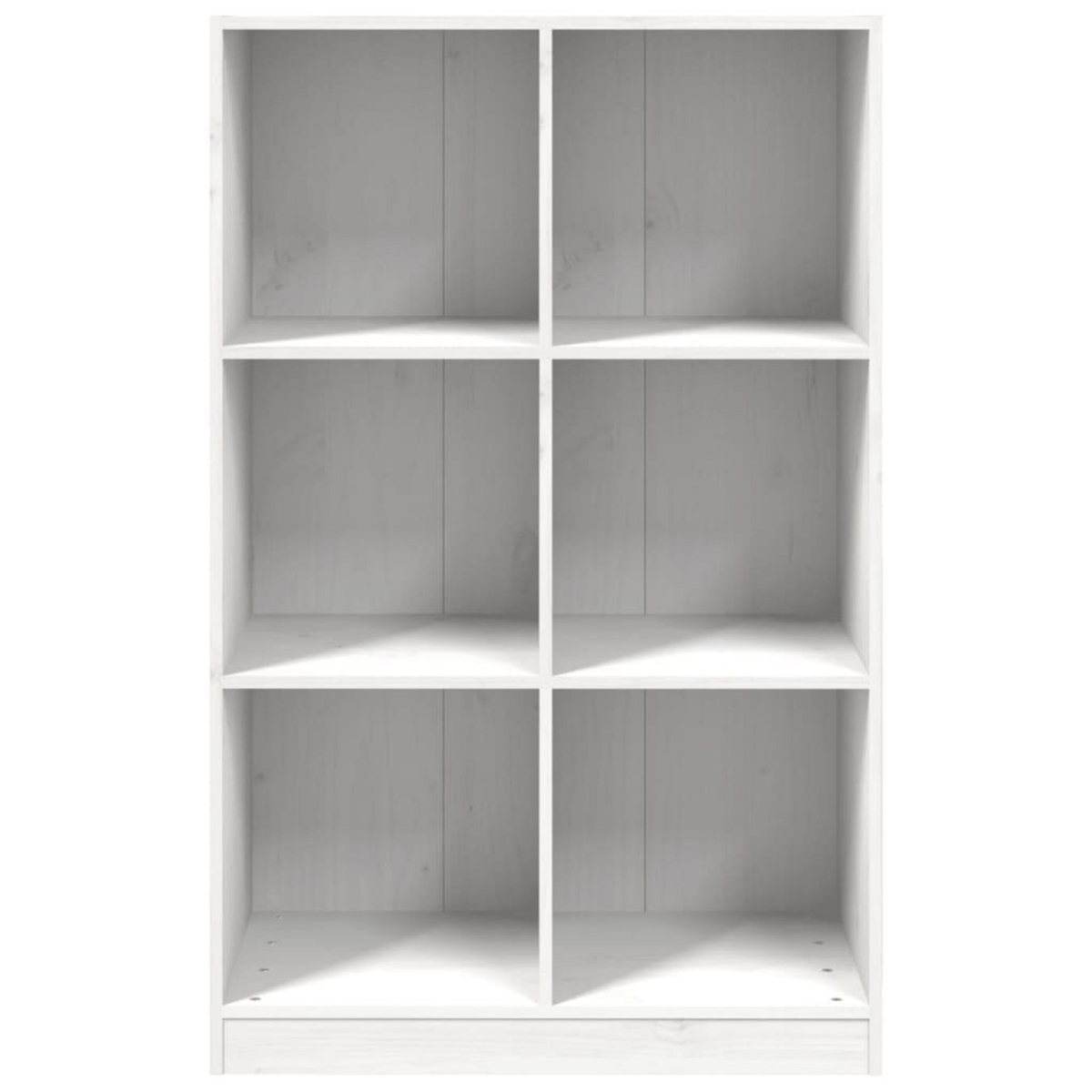 VIDAXL Bibliotheque blanc 70x33x110 cm bois massif de pin