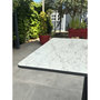 Voir la diapositive 6 : Paris Prix Table de Jardin Carrée  Bistro  70cm Blanc