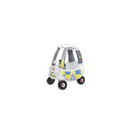 Little Marcel Petit véhicule Little Tikes Cozy Coupe blanc