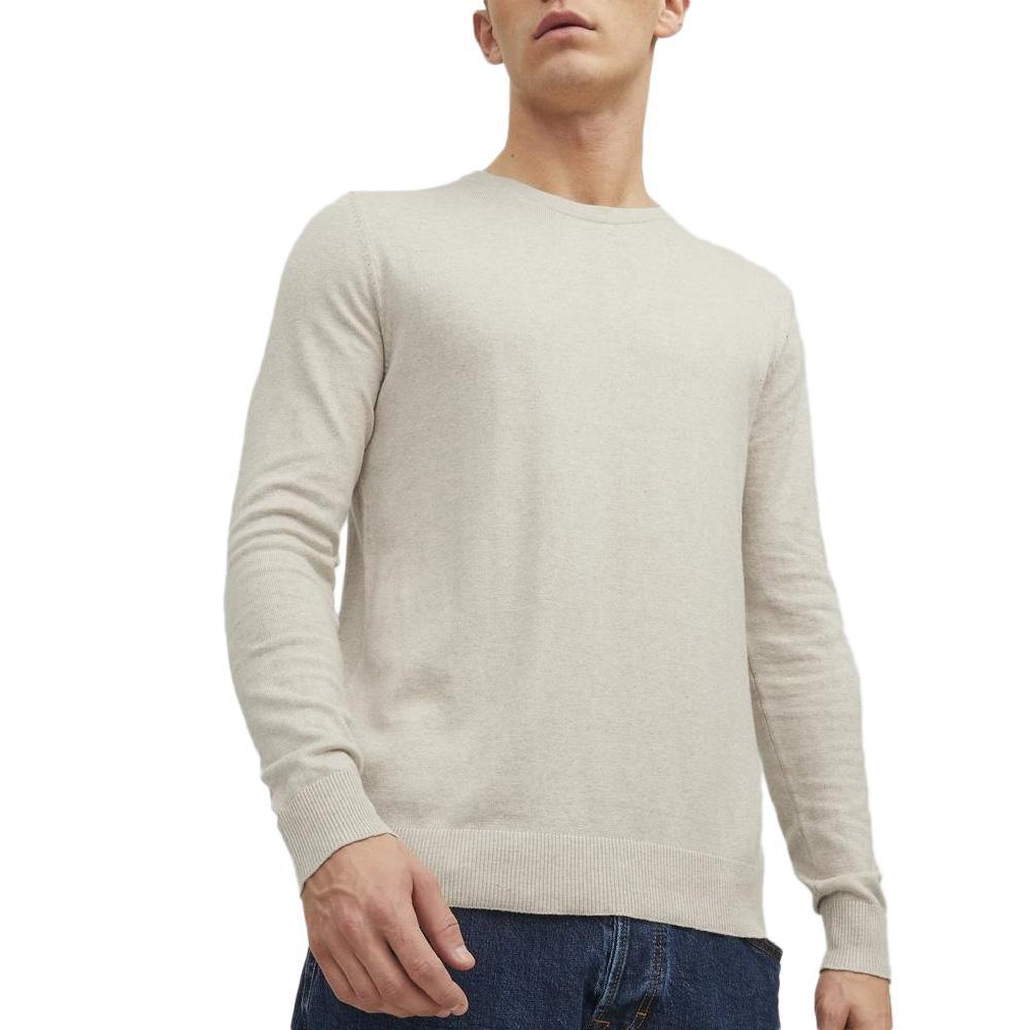 Jack & Jones Pull  Homme Jack & Jones Whemil 12271785. Coloris disponibles : Beige