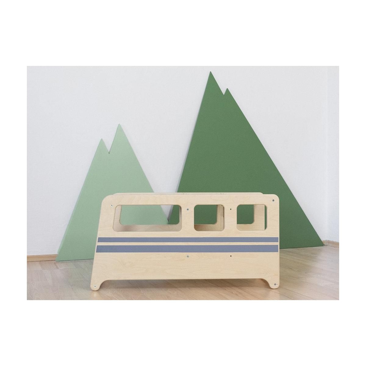 BENLEMI Tour d'apprentissage BUS 5in1 Grey sticker