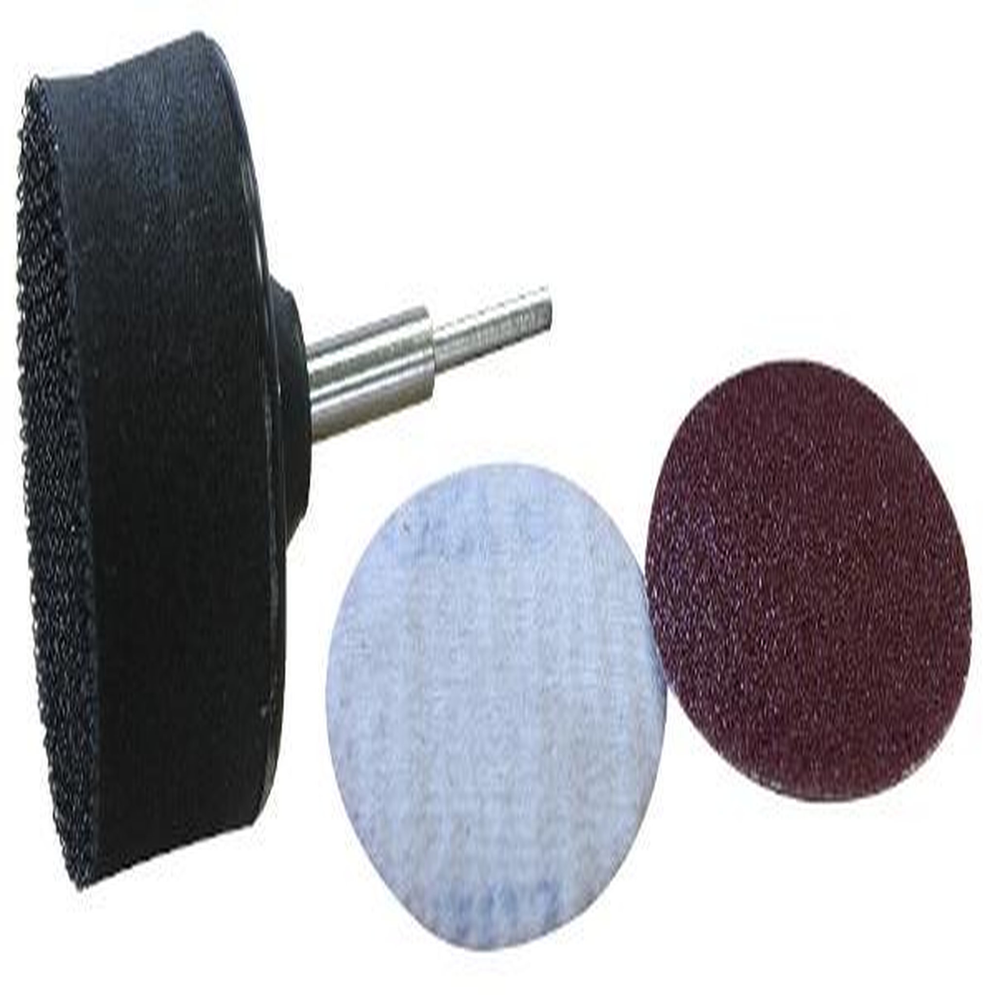 MAXICRAFT 1 porte-disques + 2 disques scratch Ø 50 mm