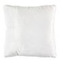 Voir la diapositive 2 : Paris Prix Coussin Déco en Flanelle  Damier  40x40cm Blanc