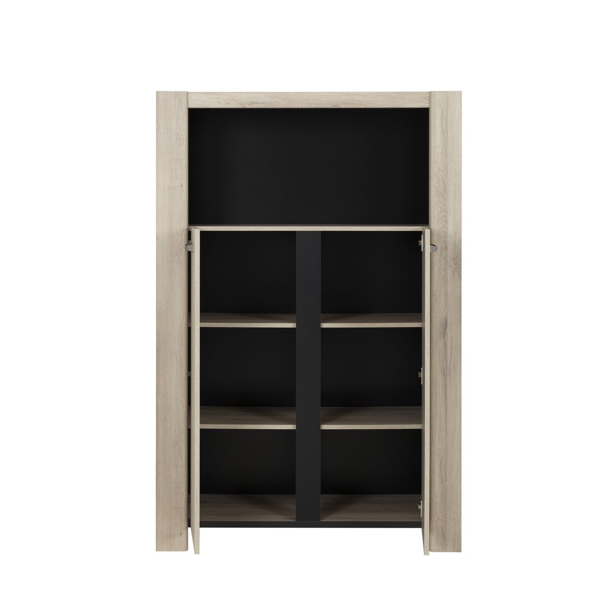 Vaisselier 2 portes  L114xH172xP49cm ROBIN