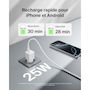 Voir la diapositive 5 : Belkin Chargeur 25W USB-C Blanc