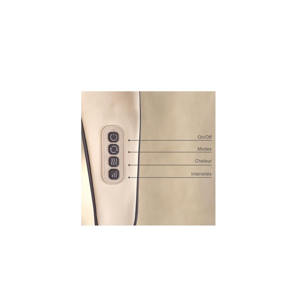 LIVOO Masseur shiatsu pour cou et cervicales - DOS201