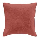 Paris Prix Housse de Coussin  Romane  40x40cm Terracotta