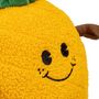 Voir la diapositive 2 : Atmosphera Kids Peluche Enfant Ananas  Andrease  26cm Jaune