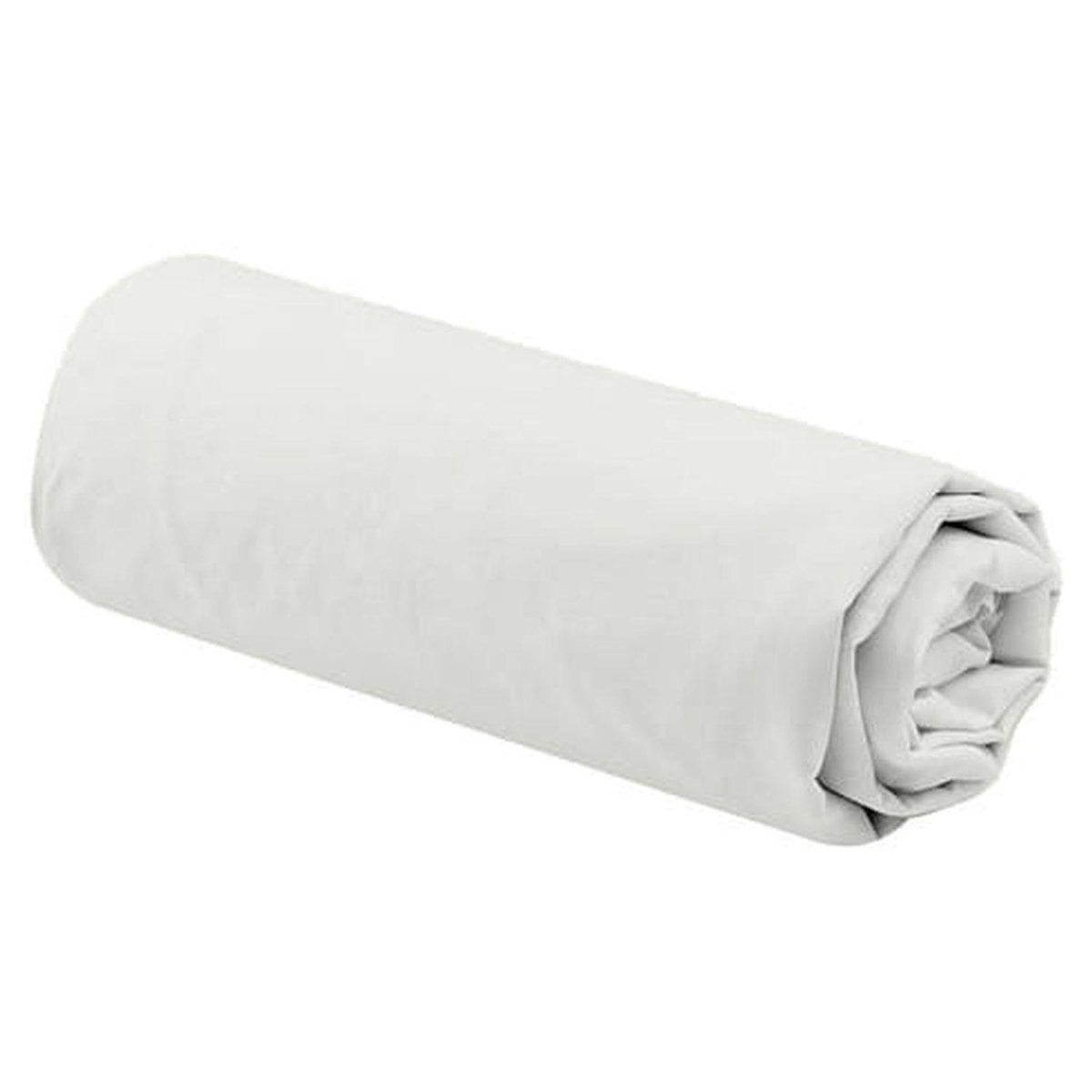 ACTUEL Drap housse uni en percale de coton 70 fils
