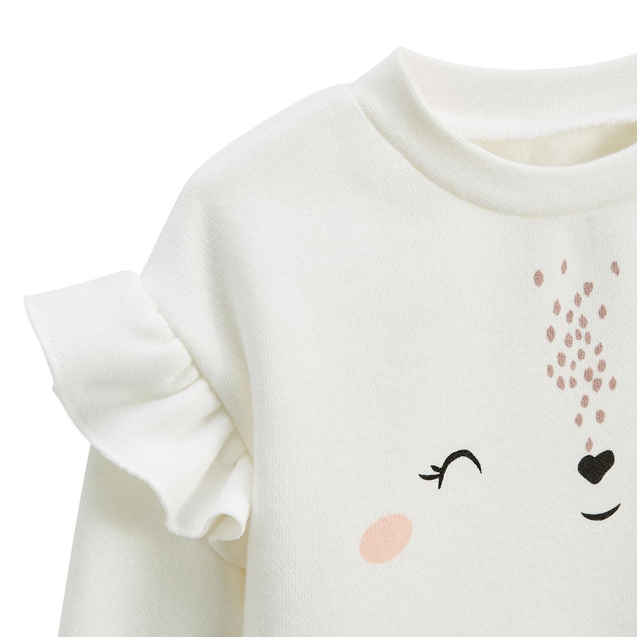 Voir la diapositive 3 : PETIT BEGUIN Ensemble enfant sweat en molleton et legging Sora
