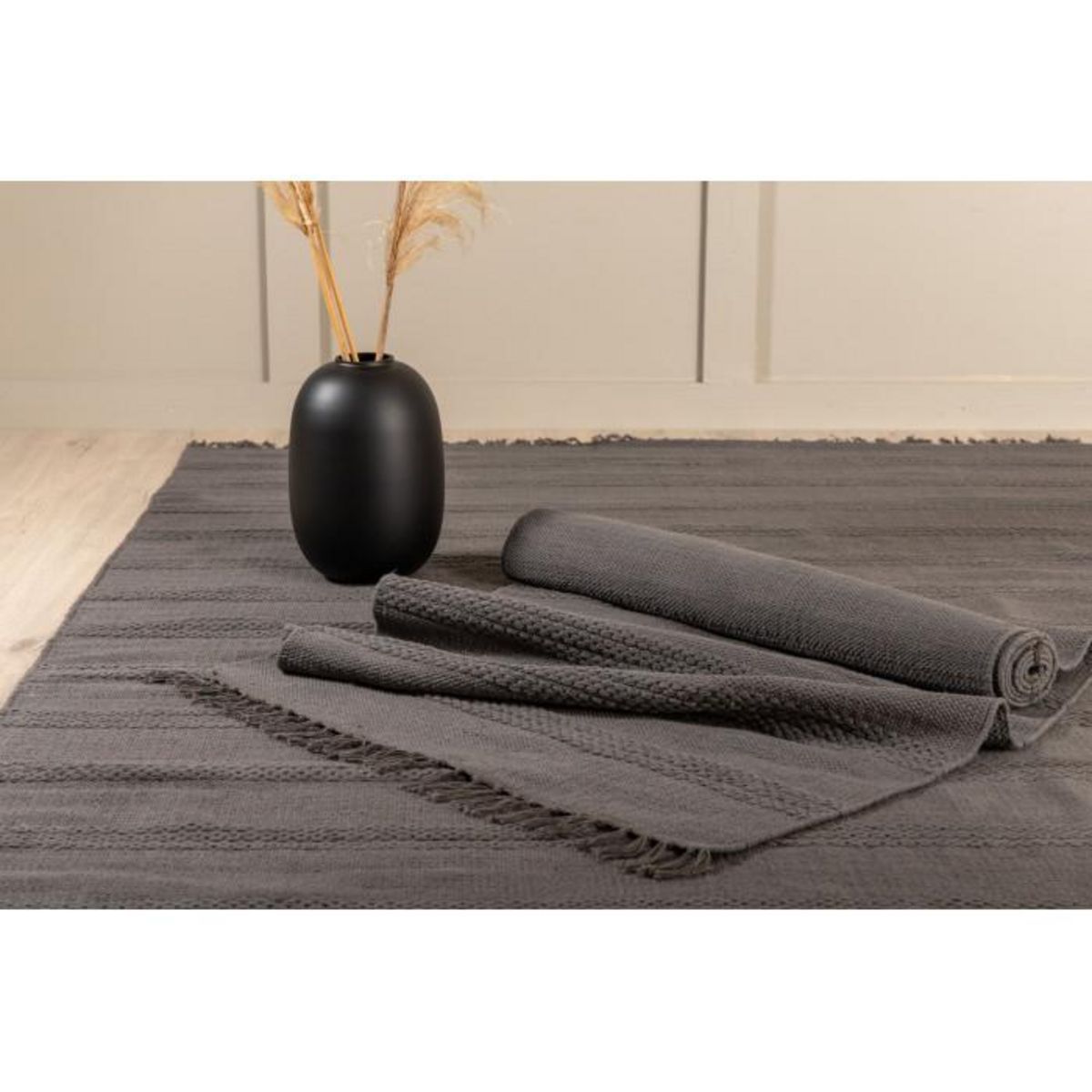 Paris Prix Tapis Déco  Nico  200x300cm Gris