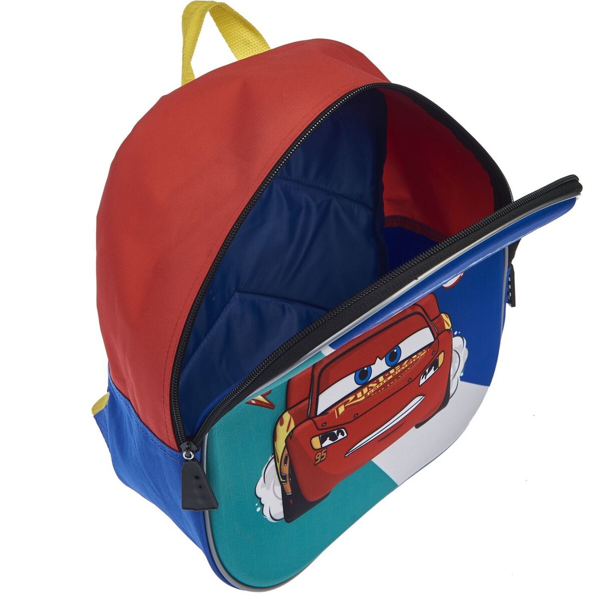 DISNEY Sac maternelle 3D bleu CARS