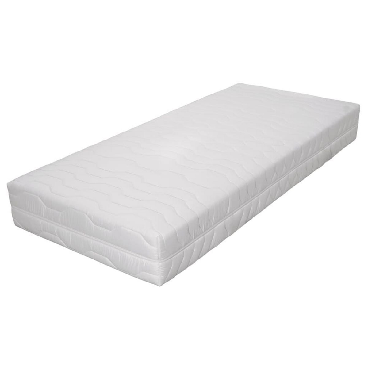 VIDAXL Matelas 120 x 200 cm 7 zones Ressort ensache 20 cm H3