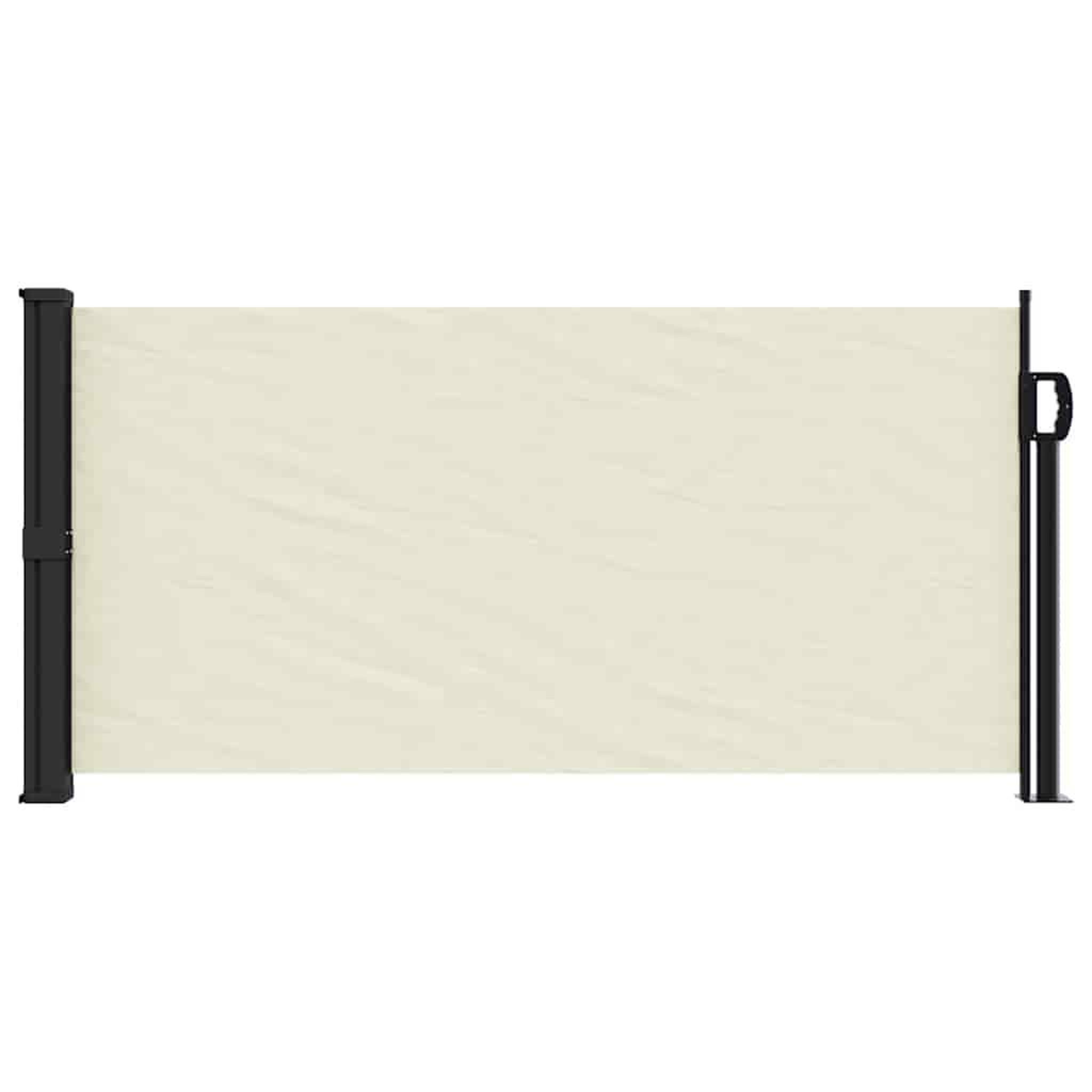 Voir la diapositive 3 : VIDAXL Auvent lateral retractable creme 100x500 cm