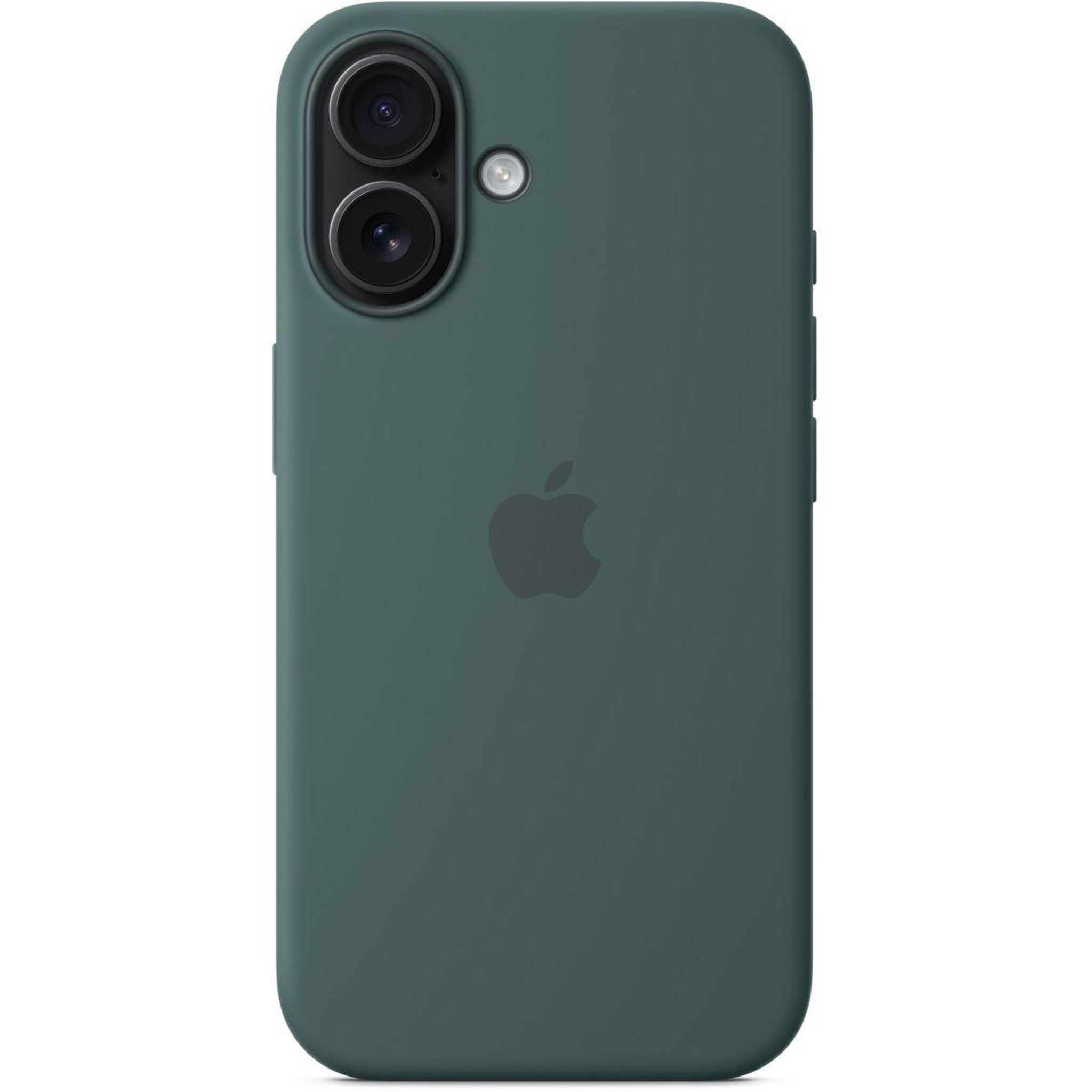 Voir la diapositive 5 : APPLE Coque iPhone 16 MagSafe Vert lacustre Silicone