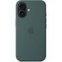 Voir la diapositive 5 : APPLE Coque iPhone 16 MagSafe Vert lacustre Silicone