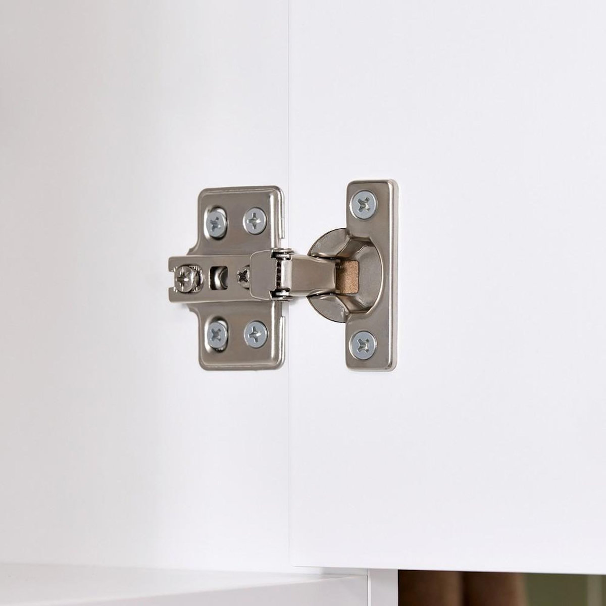 SOBUY SoBuy - Colonne De Salle De Bain à deux portes - Blanc - 65x20x182cm - Minimaliste - BZR165-W