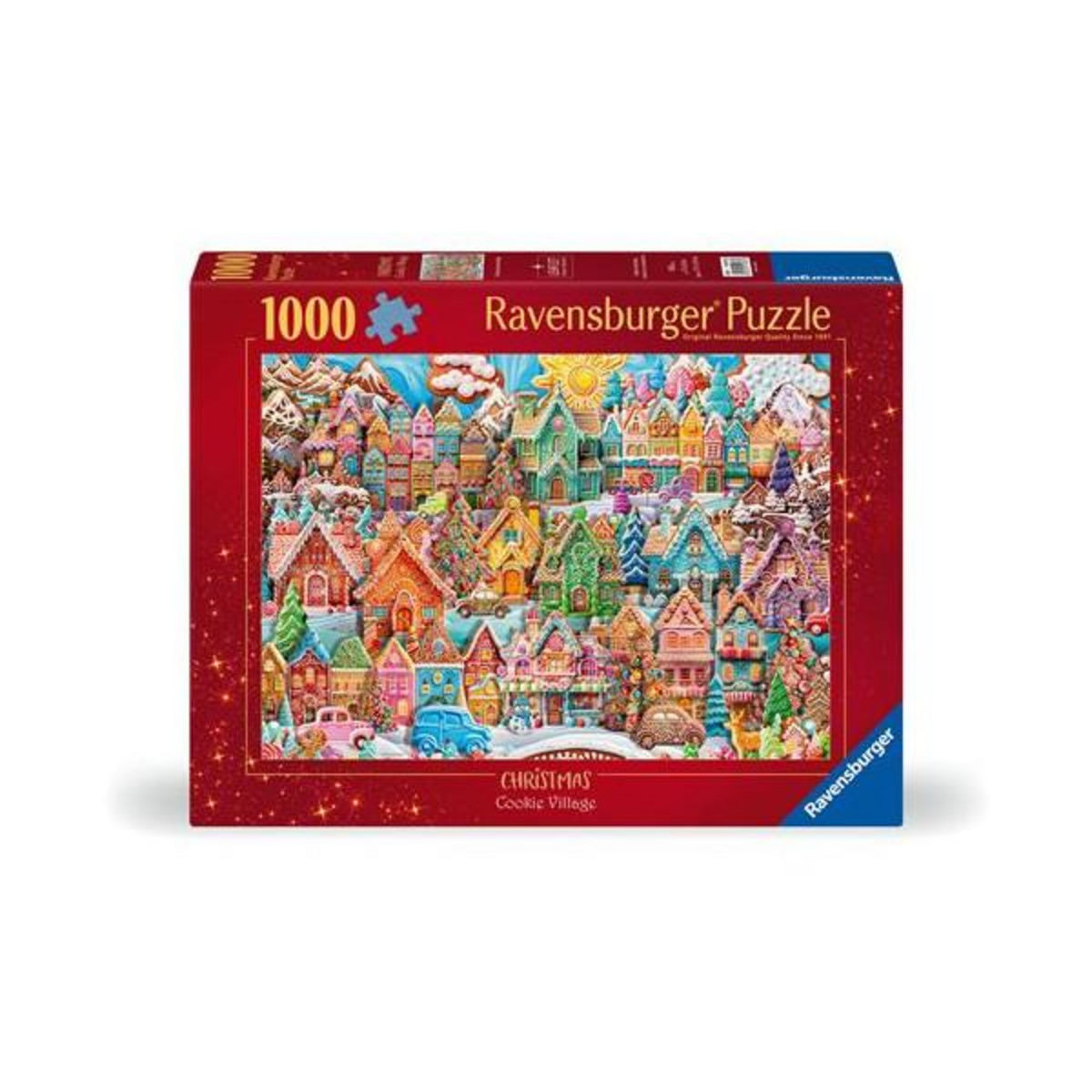 RAVENSBURGER Puzzle 1000 pièces Ravensburger Noël au village des cookies