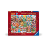 RAVENSBURGER Puzzle 1000 pièces Ravensburger Noël au village des cookies
