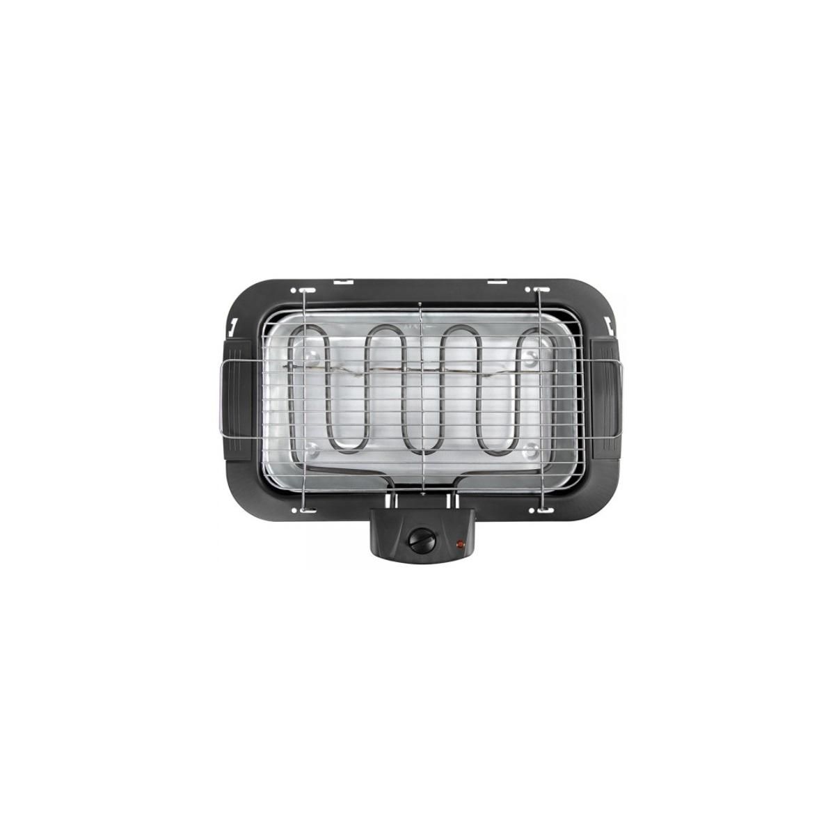 LIVOO Barbecue électrique sur pieds 2200w noir - DOM506