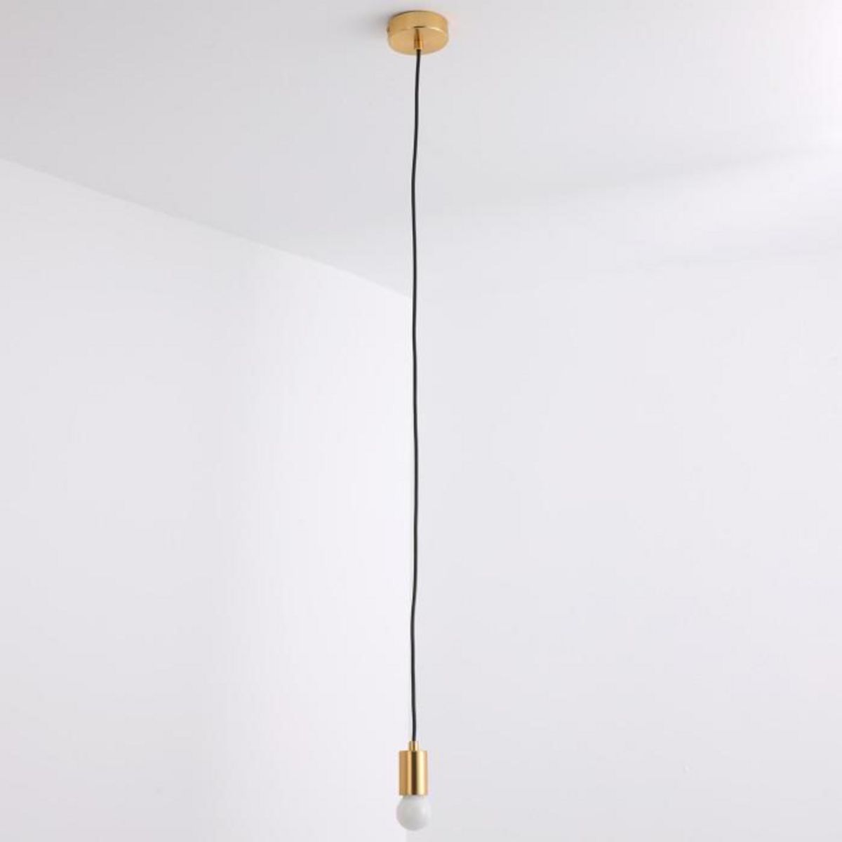 Paris Prix Suspension en Métal Design  Prado  120cm Or